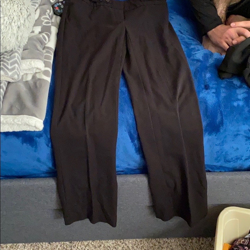Black slacks